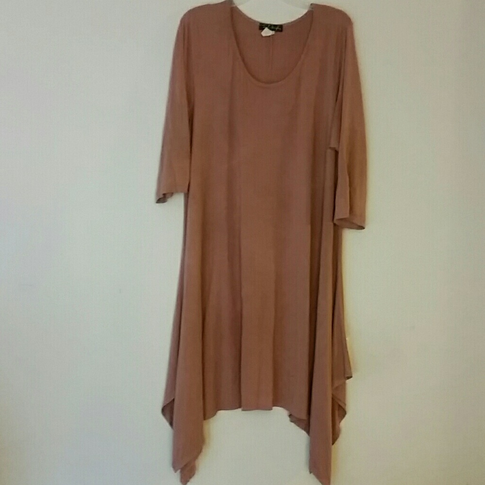 Cream color slip on dress